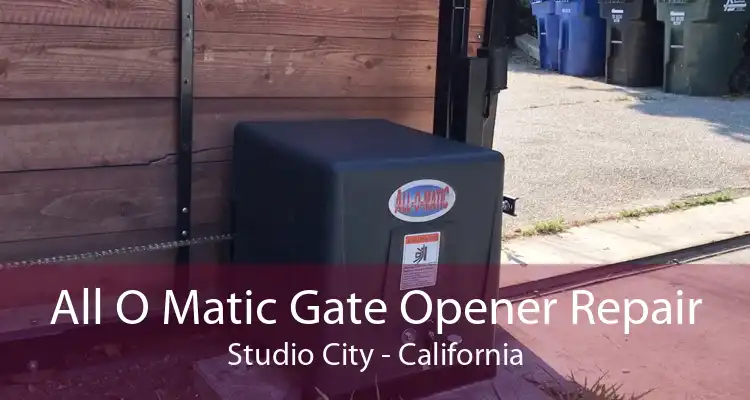 All O Matic Gate Opener Repair Studio City - California