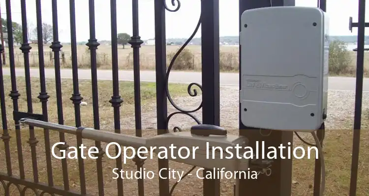 Gate Operator Installation Studio City - California